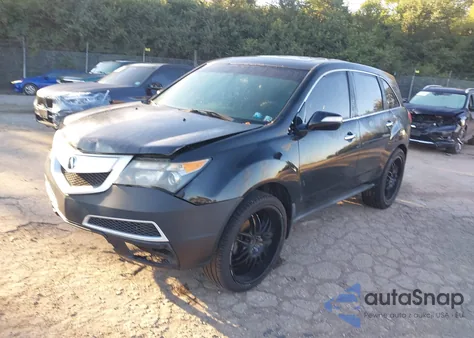 2013 Acura Mdx Technology Package z USA, uszkodzony, nr VIN 2HNYD2H41DH517295